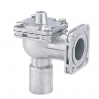 Fabrication RCAC25T4012 Valve à impulsion de contrôle d'air à membrane pneumatique en alliage d'aluminium 1 pouce