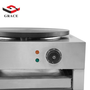 Crêpière électrique professionnelle en acier inoxydable antiadhésif pour la vente de snacks de rue - Product Image 6
