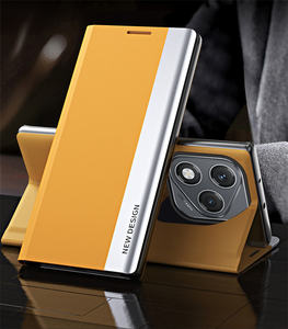 Étui pliable de luxe électroplaqué pour <span class=keywords><strong>Xiaomi</strong></span> Poco X7 Pro/14T/14C/10/A1/12T/11T/15T/15T Pro avec support invisible et porte-cartes - Product Image 6