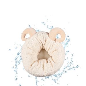 ที่นอนสัตว์เลี้ยงสุดสร้างสรรค์เตียงแมวผ้าฟลีซนุ่มให้ความอบอุ่นและนุ่มขึ้นสำหรับแมวและสุนัขตัวเล็ก - Product Image 6