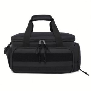 Boîte à outils portable pour électricien avec poignée souple, sac à outils de travail à large ouverture - Product Image 2