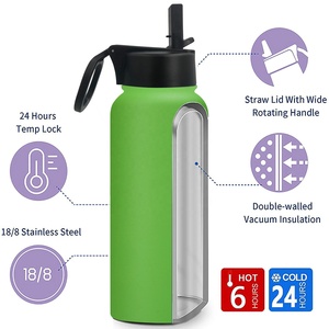 Commercio all'ingrosso doppia parete in acciaio inox <span class=keywords><strong>2</strong></span> <span class=keywords><strong>litri</strong></span> sottovuoto isolato brocca di acqua di grandi dimensioni <span class=keywords><strong>2</strong></span> <span class=keywords><strong>litri</strong></span> <span class=keywords><strong>thermos</strong></span> 2L sport borraccia - Product Image 2