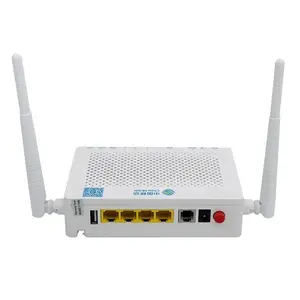 F663NV3A Epon Gpon Xpon 1GE + 3FE + 1 tencere + USB + Wifi harici anten ONU ONU yönlendirici optik ağ terminali F663NV9 F663NV3A