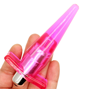 女性用膣着用可能アナルプラグ小型バイブレーターセックスおもちゃ2024アマゾンホット卸売安いアナルバットプラグ - Product Image 1