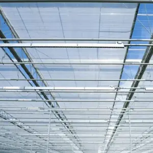 4.3m width White color energy saving greenhouse climate control netting shade curtain