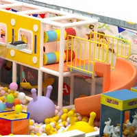 Aoleao - Parque Infantil Interior Personalizado con Tobogán, Piscina de Pelotas y Torre de Escalada para Niños, Juego Suave con Certificación CE, TUV y CPC