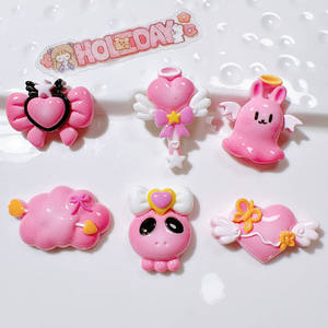 Jouets classiques en résine de démon d'Halloween colorés personnalisables en gros, 4 cm, unisexe, cadeau merveilleux, accessoires de coque de téléphone DIY - Product Image 4