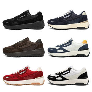 AKIII Classic Retro Korean Heritage Urban Jogger Sneakers Sharp Toe Diseño tradicional Unisex All Seasons Leather Upper Walking - Product Image 2