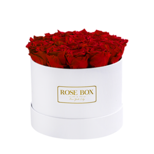 Boîte de roses éternelles en cuir ronde, collection florale d'été du Yunnan, best-seller, vente en gros, roses préservées, fleurs éternelles - Product Image 2