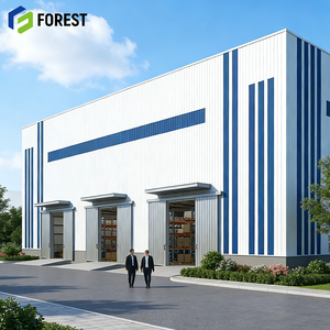 Centre logistique de haute technologie avec structure en acier robuste pour atelier et entrepôt de grande hauteur - Product Image 1