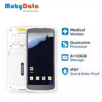 Escáner de Código de Barras Portátil Mobydata SA99 Edición Médica para Inventario, Escáner de Código de Barras Android de Grado Médico