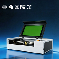 Máquina de Grabado Láser CNC Portátil 4040 de 400*400 mm, Estándar CE, Cortadora Láser de Alta Velocidad para Personalización de Regalos