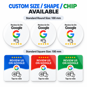 Etiqueta NFC Personalizada con Logotipo para Reseñas de Google, NTAG215 13.56MHz RFID, Etiqueta Adhesiva para Cafeterías, Hoteles, Salones, Tarjetas de Visita y Pagos - Product Image 5