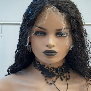 Cutícula alineada indio pelo HD Peluca de encaje con alineados las cutículas - Product Image 1