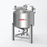 Tanque de Almacenamiento de Productos Químicos de Acero Inoxidable SUS304 Fabricado en China, Recipiente Anticorrosivo para Lavado y Mezcla de Líquidos