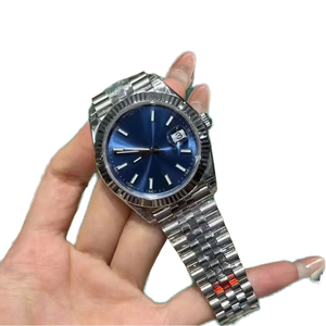 Montre automatique mécanique pour homme personnalisée de haute qualité avec aiguilles lumineuses, étanche, miroir saphir, acier inoxydable - Product Image 4