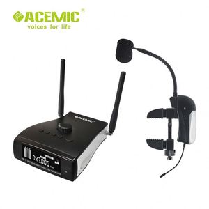 Micrófono Inalámbrico UHF ACEMIC para Instrumentos Musicales como Erhu, Guzheng, Violonchelo, Violín, Bajo, Saxofón, Guitarra, para Interpretación y Grabación - Product Image 1