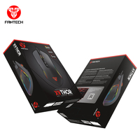 Souris de jeu Fantech X9 THOR 7D RGB de haute qualité, bon marché et très vendue, avec logiciel