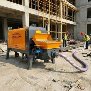 <span class=keywords><strong>Pompe</strong></span> à béton automatique Mini <span class=keywords><strong>pompe</strong></span> bétonnière diesel <span class=keywords><strong>Pompe</strong></span> stationnaire pour remorque en béton - Product Image 1