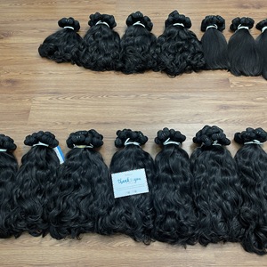 GRAN ORDEN Máquina Trama Cabello Natural Recto y Ondulado Paquetes de cabello crudo y Precio al por mayor Trama - Product Image 2