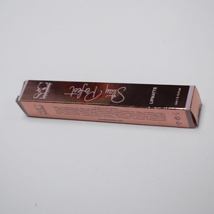 custom logo rose gold lip matte box