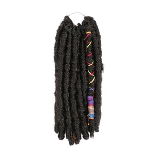 Luna locs <span class=keywords><strong>prix</strong></span> de gros 18 pouces bae locs <span class=keywords><strong>dreadlocks</strong></span> fibre basse température de qualité supérieure LUNA locs extensions de cheveux <span class=keywords><strong>synthétiques</strong></span> au crochet - Product Image 3