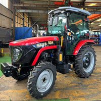 Prix des tracteurs chinois 4x4 Diesel agricole 100 ch 4 roues motrices Diesel petit tracteur diesel chinois Mini 4x4 Tracteurs agricoles