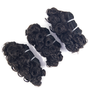 Promozione: 105g/confezione, Capelli Umani Vergini Grezzi 100% Naturali Funmi Grade 12A, Lunghezza 6 Pollici, Tessitura <span class=keywords><strong>di</strong></span> Capelli Vergini Peruviani all'Ingrosso, 3 Fasci - Product Image 2