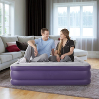 Matelas gonflable amovible avec pompe intégrée, lit simple ou double, matelas multifonctionnel personnalisé
