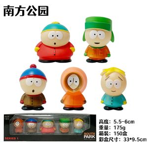 Set de Mini Figuras de Acción de South Park, Personajes de Dibujos Animados, Marsh, Kyle, Eric, Kenny, Juguetes de PVC para Adultos y Niños, Regalo - Product Image 3