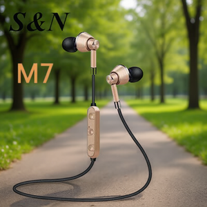 S N M7 <b>Bluetooth</b> Earphones <b>Wireless</b> Sports In Ear Headphones With Mic For Phone - Product Image 3