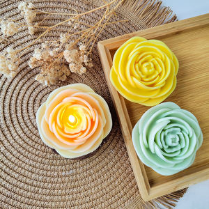 Moldes para Hacer Jabón y Velas con Forma <span class=keywords><strong>de</strong></span> Rosa 3D para el Día <span class=keywords><strong>de</strong></span> San Valentín, Molde <span class=keywords><strong>de</strong></span> Cera para <span class=keywords><strong>Pastel</strong></span> <span class=keywords><strong>de</strong></span> Mousse <span class=keywords><strong>de</strong></span> Flores para Bodas - Product Image 3