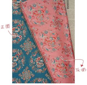 2025 Nueva Canción <span class=keywords><strong>de</strong></span> imitación brocado serpiente brocado patrón oro alambre Jacquard tela Qipao vestido chaleco joyero Color tela tejida - Product Image 5