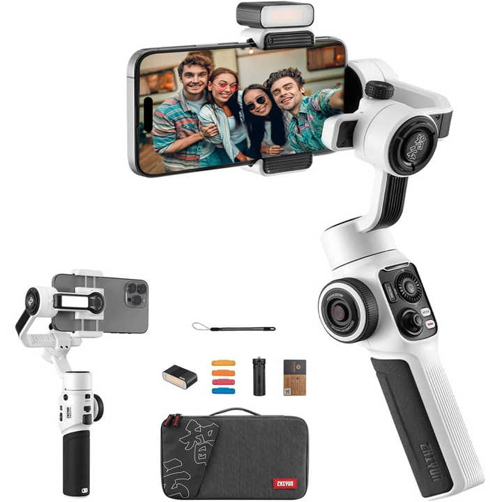 Zhiyun Smooth 5S Combo Phone Gimbal 3-Axis Smartphone Stabilizer 