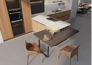 Gabinetes de Cocina Directo de Fábrica, Gabinetes de Cocina Pequeños, Diseños Modernos, Gabinetes de Cocina de China, Juego Completo de Muebles para el Hogar - Product Image 4