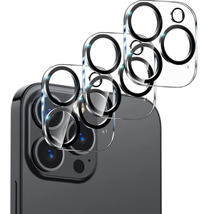 ฟิล์มกระจกเลนส์กล้อง 3 มิติ HD ใส ป้องกันเต็มจอ สำหรับ iPhone 11 12 13 14 15 16 17 - Product Image 1