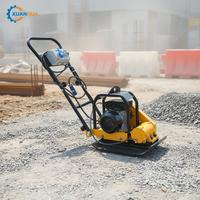 Compacteur à plaque vibrante / Plaques vibrantes pour compactage de sable et de sol manuel avec moteur de 4-5,5 CV à vendre