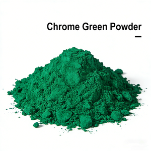 Pigment inorganique Oxyde de chrome vert Pigment CAS 1308-38-9 Utilisé pour les teintures céramiques et les briques - Product Image 1