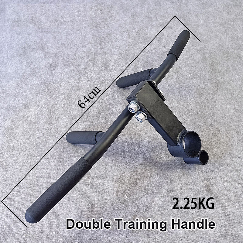 Deadlift Rack Handle Steel Gym Attachments Barbell Barrel Rack for Fitness Training Handles ...