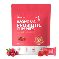 Gummies Probiotiques à la Canneberge pour Femmes XIYUE (60 unités) pour Améliorer la Densité Osseuse et Soutenir le Système Immunitaire - Supplément Vitaminique