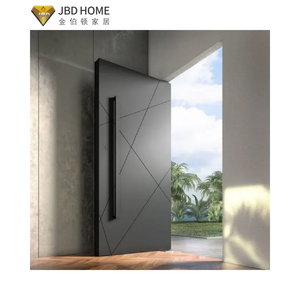 Porta d'ingresso a perno in alluminio moderni sistemi di porte a perno per l'ingresso anteriore con serratura resistente e guarnizione resistente alle intemperie - Product Image 5