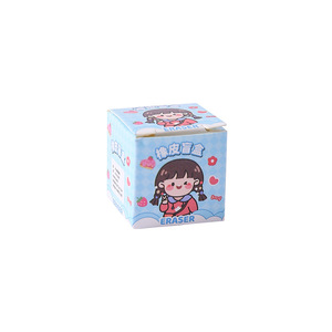 Gomme à effacer mignonne en forme de boulette de dessin animé, petite gomme à effacer en PVC pour étudiants - Product Image 4