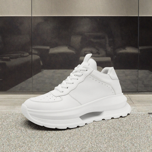 Zapatillas Deportivas Minimalistas de Otoño para Hombre y Mujer, para Correr, Caminar, Trotar, de Microfibra y Cuero, para Exteriores, que Aumentan la Estatura - Product Image 2