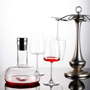 Verre à vin avec tige traction sans plomb, verres à vin, grand bol, nouveauté, cristal, tendance, - Product Image 5