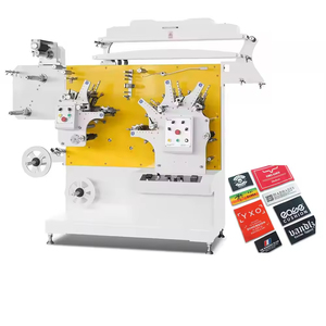 Macchina da Stampa Flessografica Completamente Automatica 4+2 Colori per <span class=keywords><strong>Etichette</strong></span> Damascate, <span class=keywords><strong>Etichette</strong></span> <span class=keywords><strong>Tessute</strong></span> Autoadesive per Abbigliamento e Borse - Product Image 1