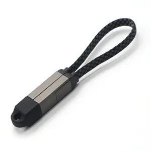 Keychain Đa-Chức Năng 4 Trong 1 Pd Nhanh Chóng Sạc Chuyển Dữ Liệu USB Một Loại C 100W L 27W Cáp Dữ Liệu Quà Tặng Sản Phẩm