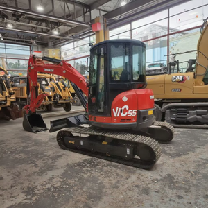 90% nuevo Yanmar Vio55 5 toneladas Mini Excavadora hidráulica sobre orugas núcleo engranaje núcleo motor bomba Motor PLC excavadoras usadas de segunda mano - Product Image 1