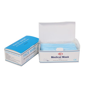 Mascarilla Desechable Negra Transpirable y Duradera de 3 Capas de Tela No Tejida en Cajas a Prueba de Polvo - Product Image 6