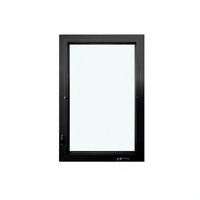 Ventanas Corredizas Dobles de Aleación de Aluminio Modernas, con Persianas, Calificadas por Energy Star, Aislamiento Térmico, Apertura Horizontal Abatible