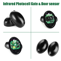 Sensor de Haz Infrarrojo Universal para Exteriores, Modelo para Abridor de Puerta de Garaje, Accesorio de Fotocélula, Indicador LED YET607